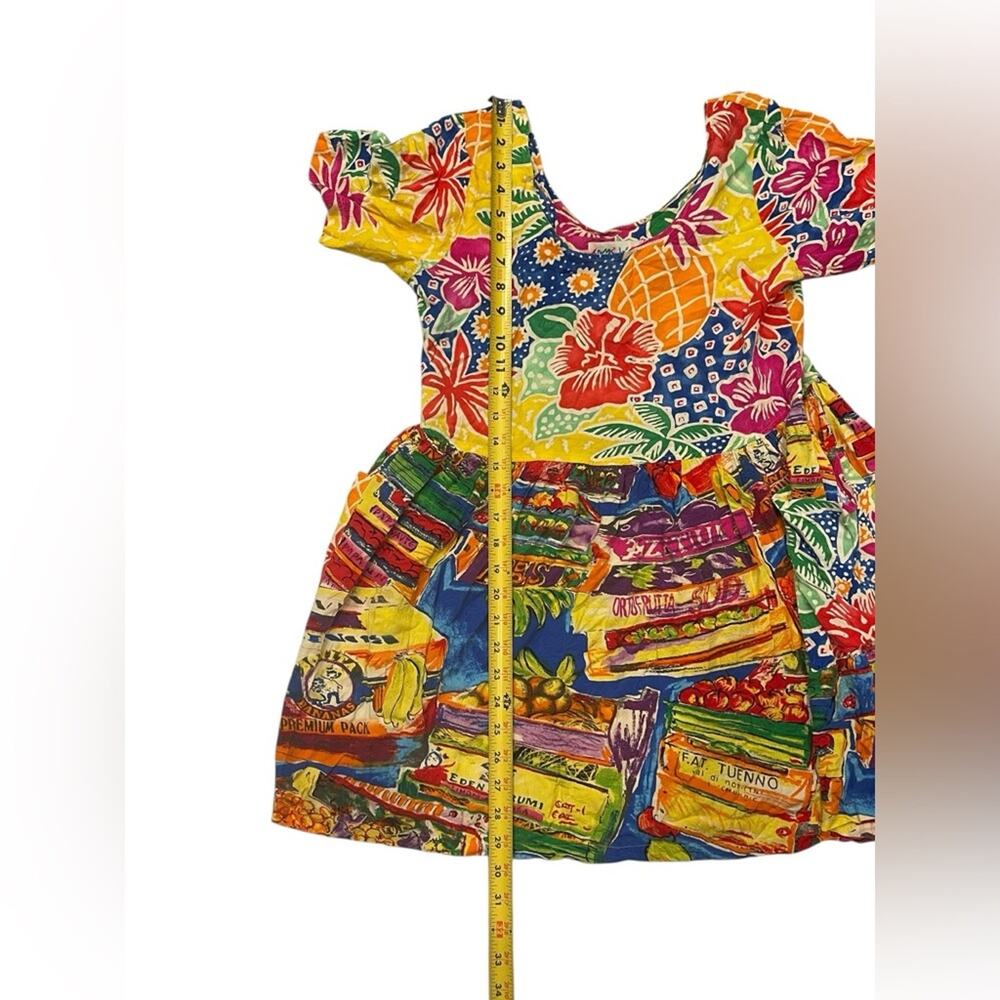 Jams World Floret Hattie Dress Tropical Hawaiian Floral Wearable Art Size S - Picture 7 of 9